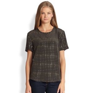 equipment black MOON PHASES 🌝 silk t shirt